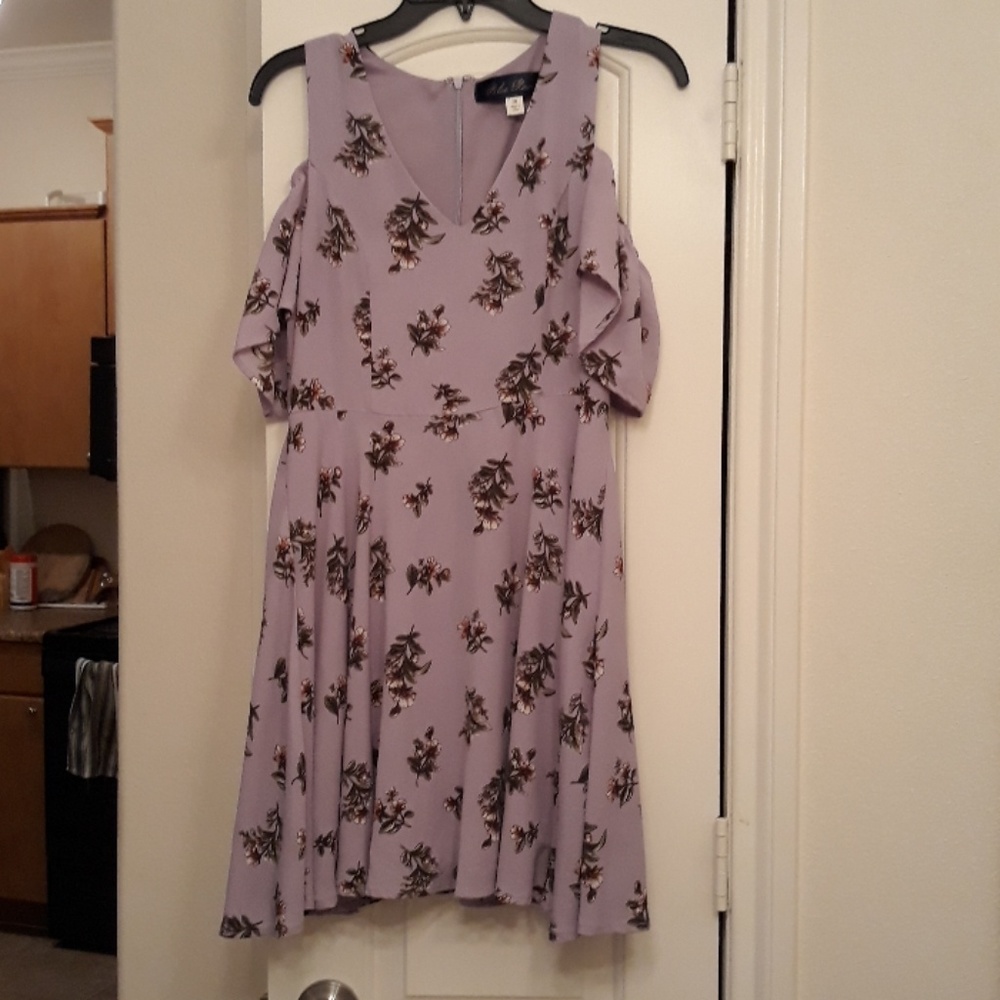 Purple dress